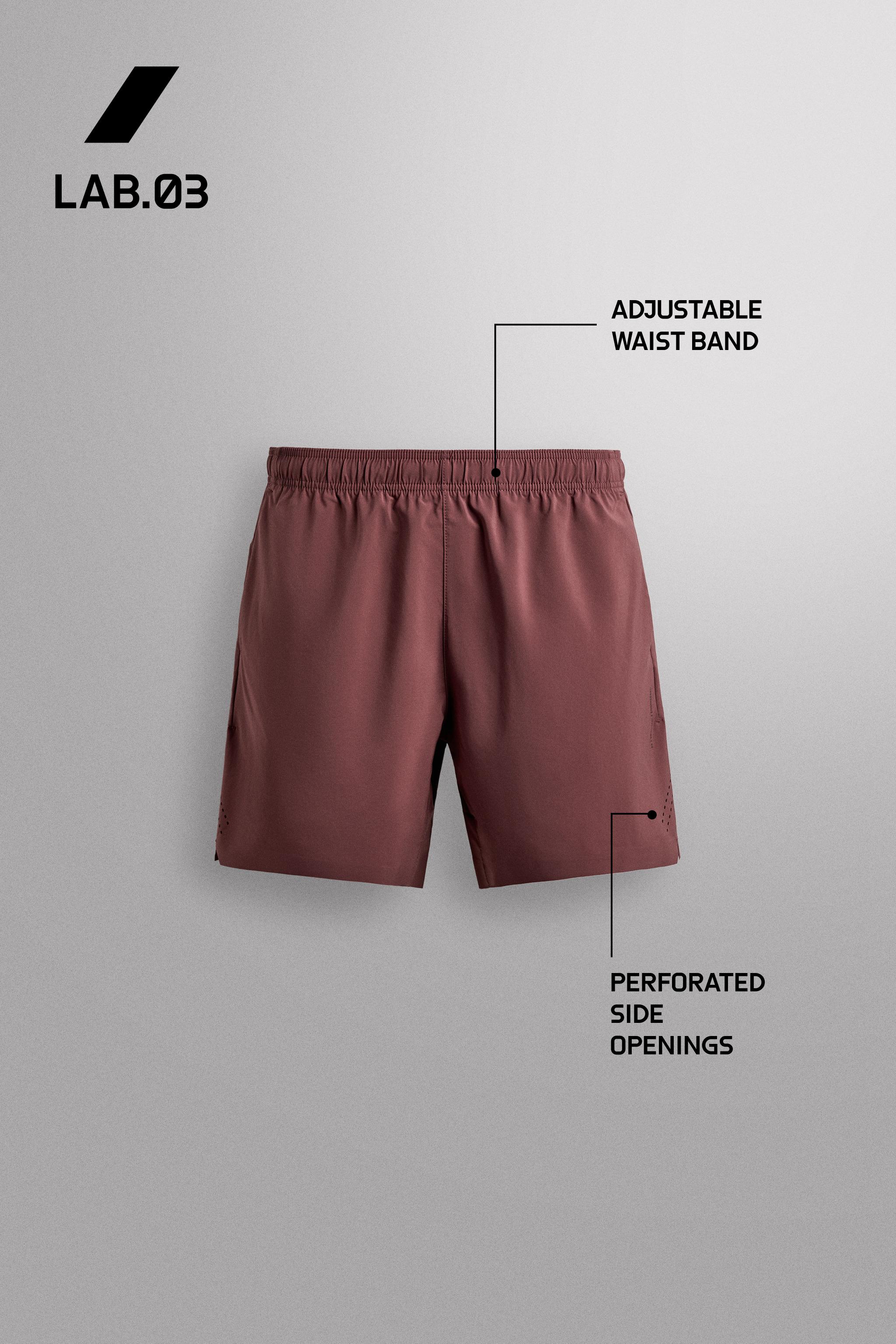 9" PERFORATED SHORTS